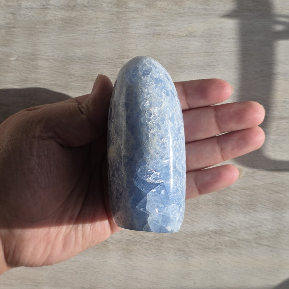 Stunning Blue Calcite Freeform | Option E