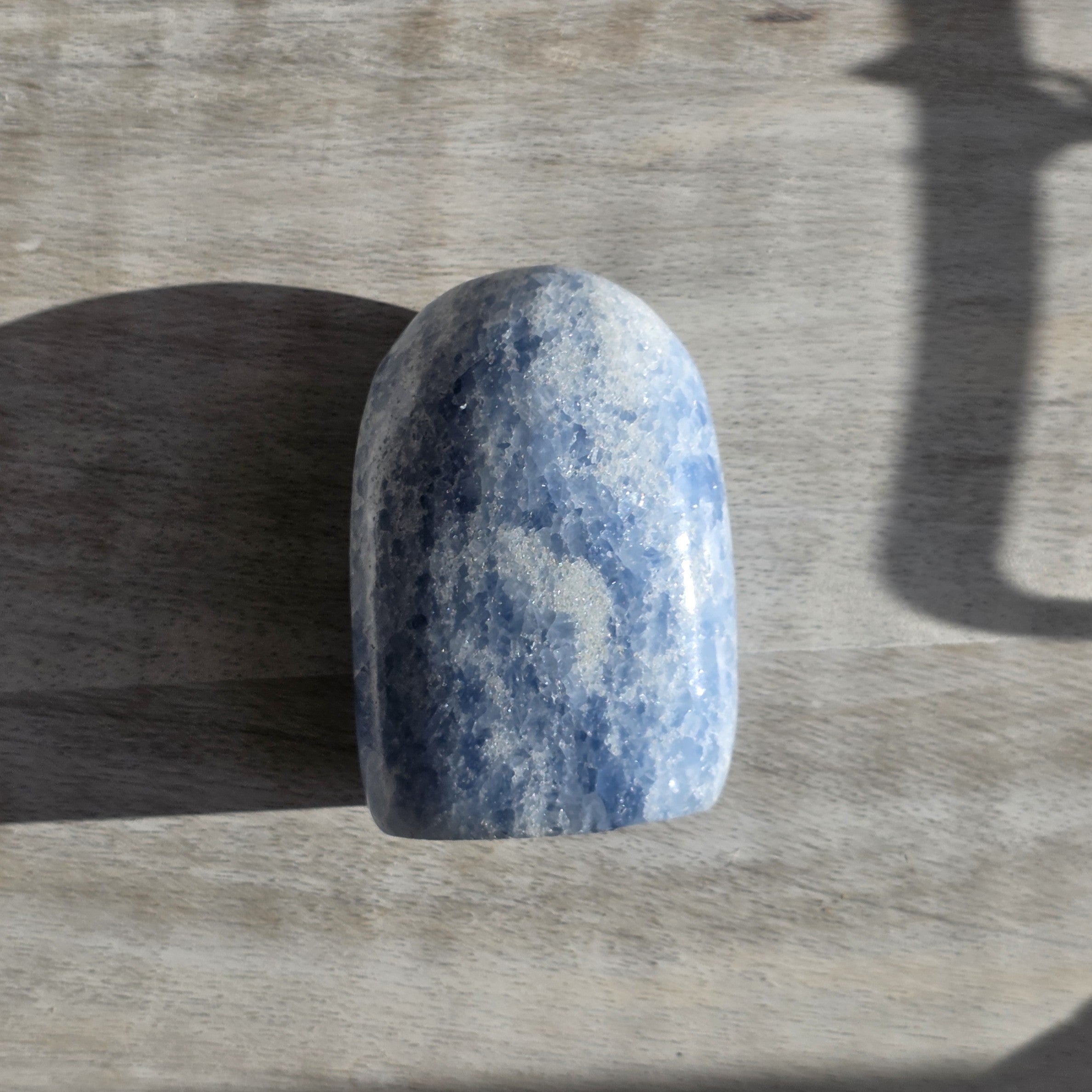 Stunning Blue Calcite Freeform | Option E