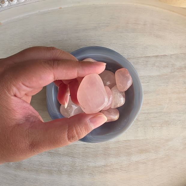 Rose Quartz Tumble - One Individual Tumble