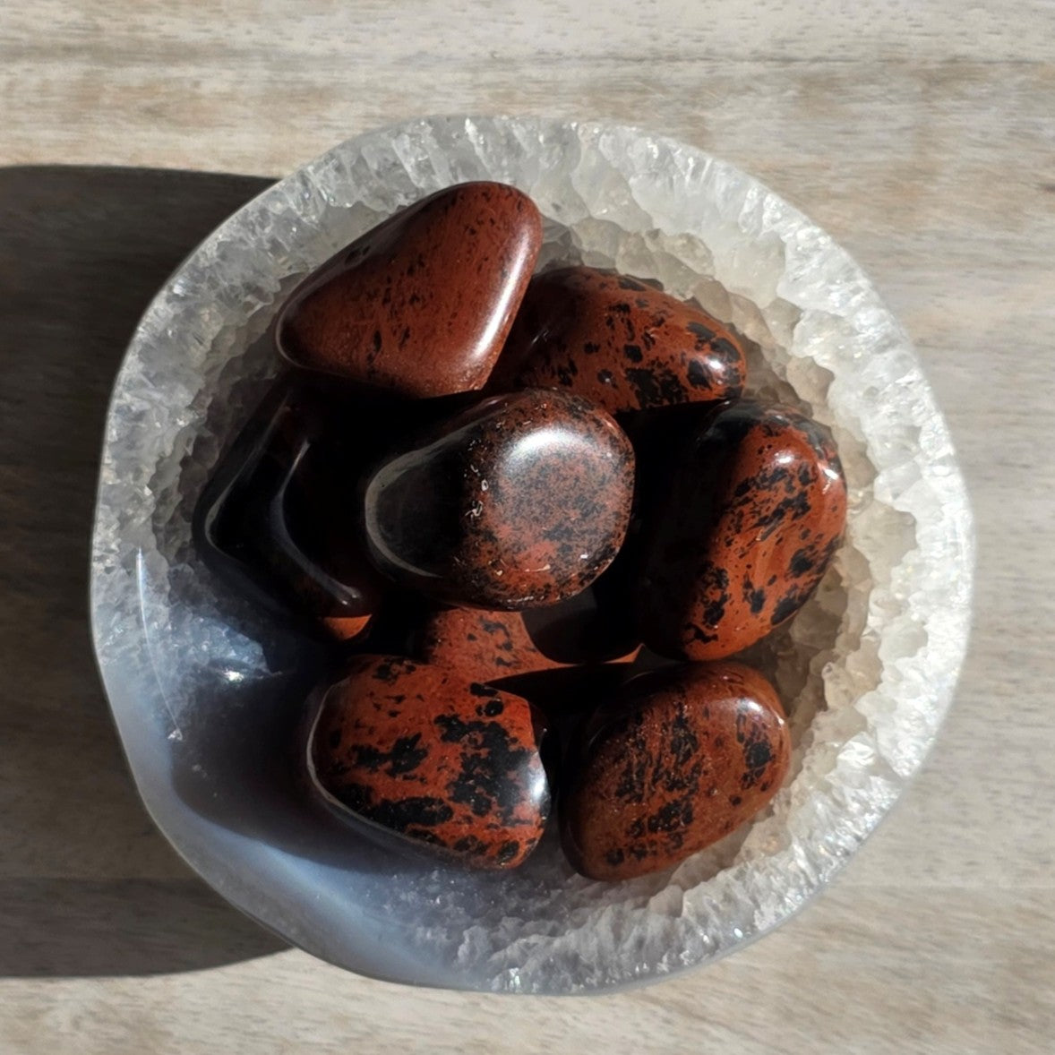 Mohagany Obsidian Tumble | One Individual Tumble