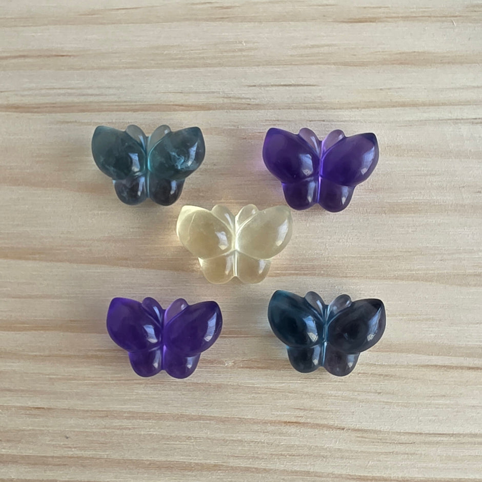 One Fluorite Butterfly | One Intuitively Chosen Butterfly