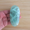 Seafoam Fluorite Palm Stone | Option R