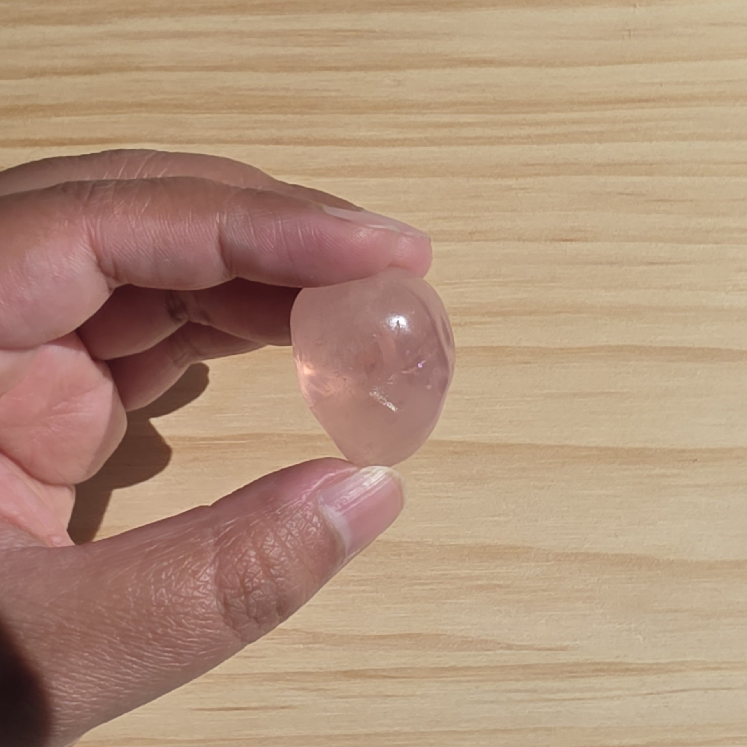 Beautiful Rose Quartz Tumble| One Individual Tumble