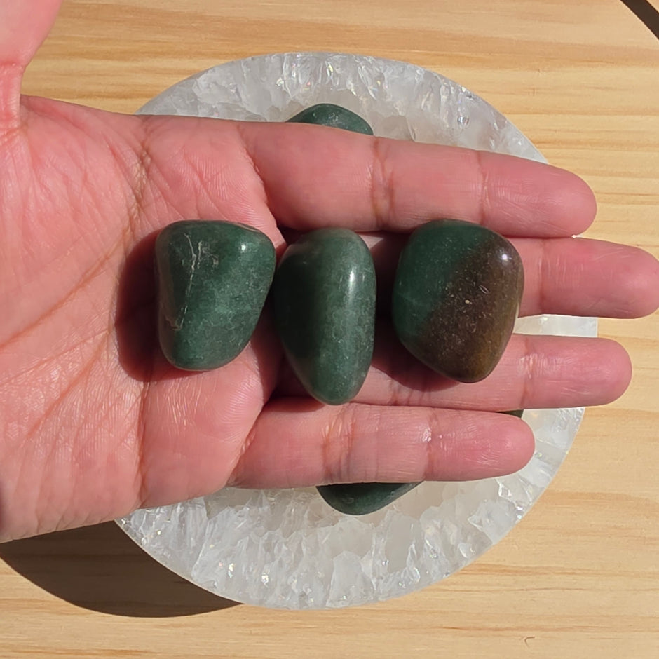Green Aventurine Tumble | One Individual Tumble