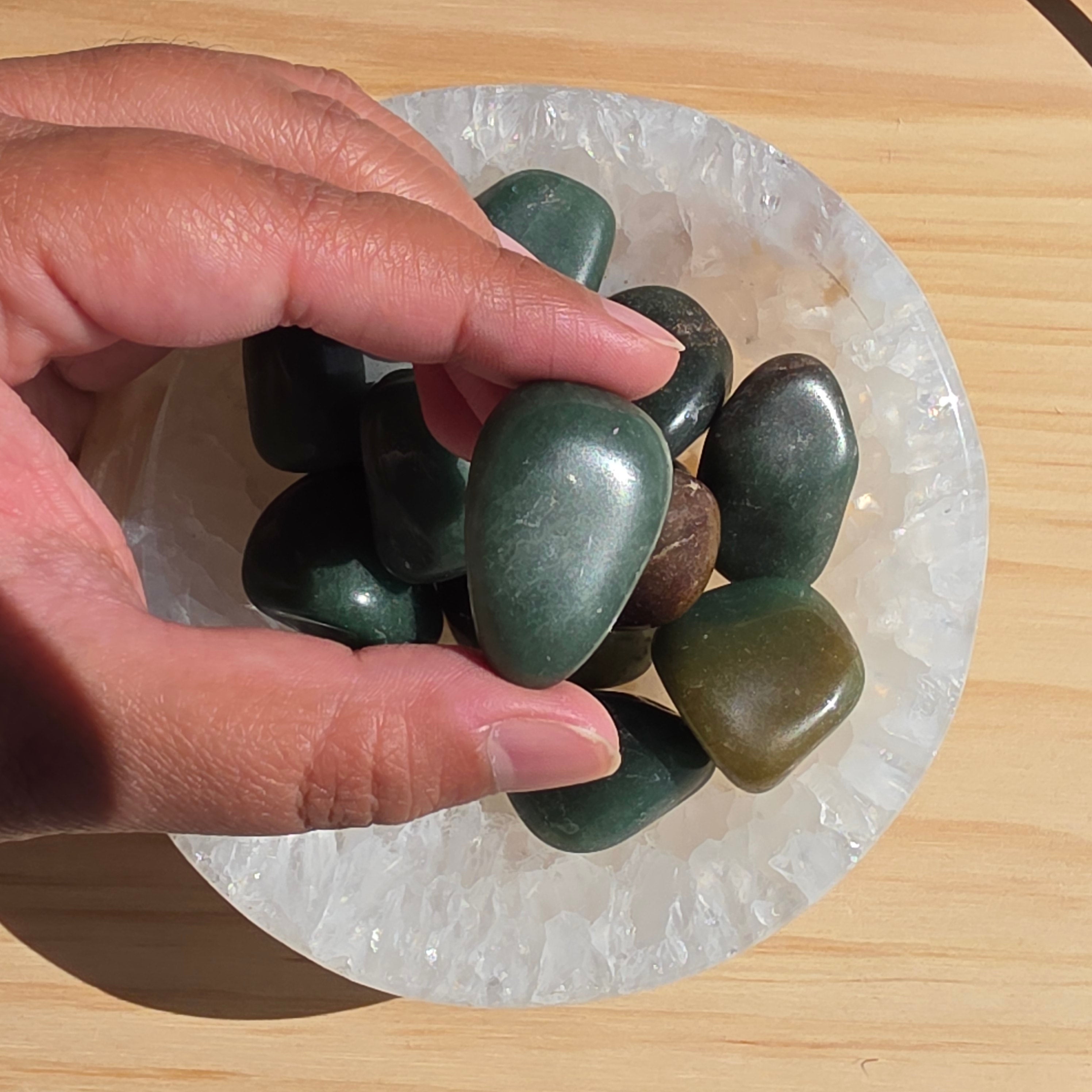 Green Aventurine Tumble | One Individual Tumble