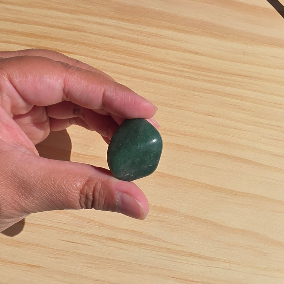 Green Aventurine Tumble | One Individual Tumble