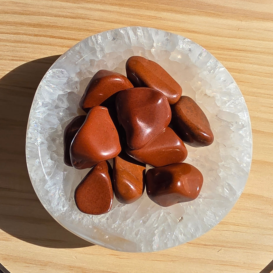 Red Jasper Tumble | One Individual Tumble
