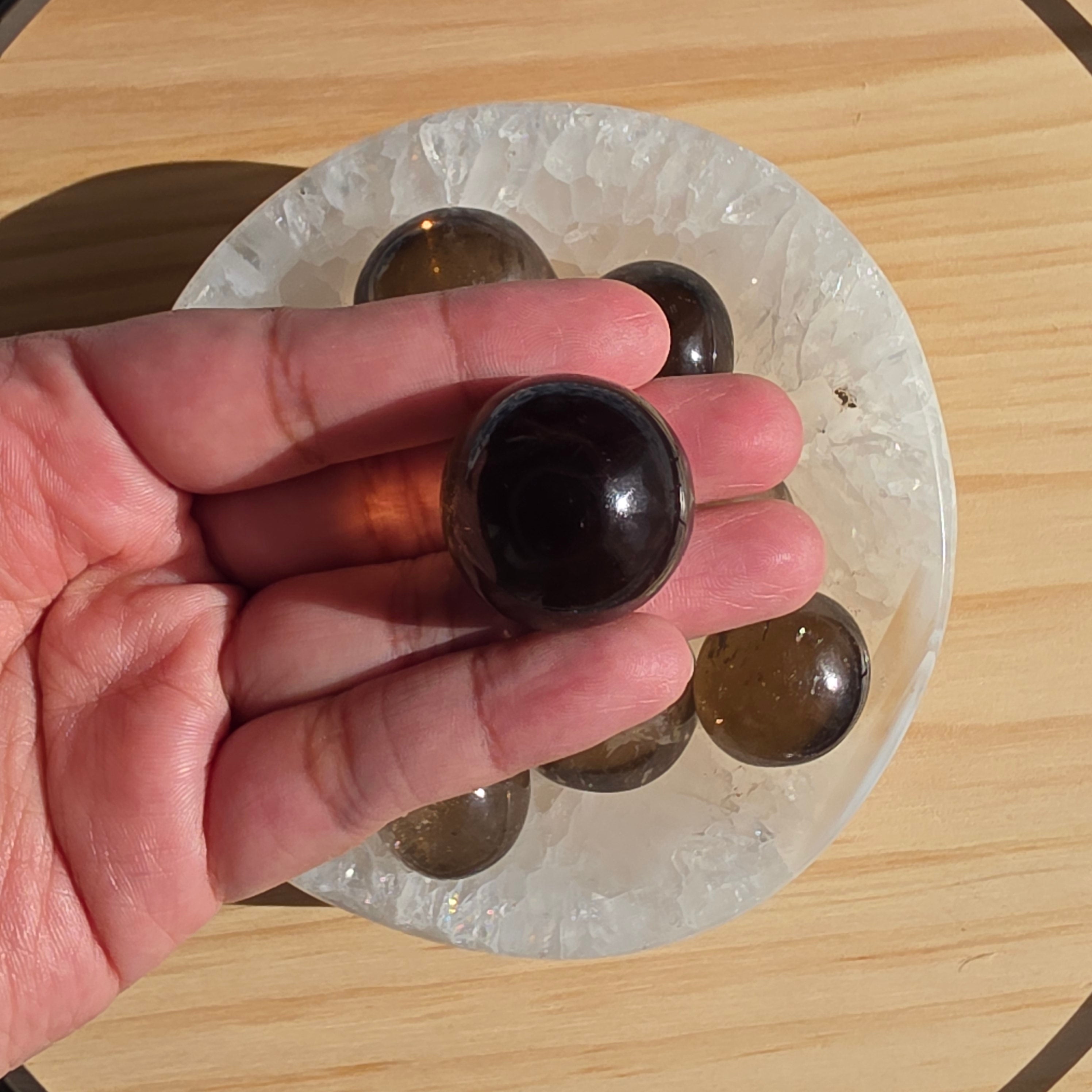 Grounding Smoky Quartz Tumble | One Individual Tumble