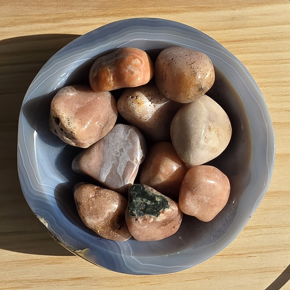 (Large) Pink Amethyst Tumble - One Individual Tumble