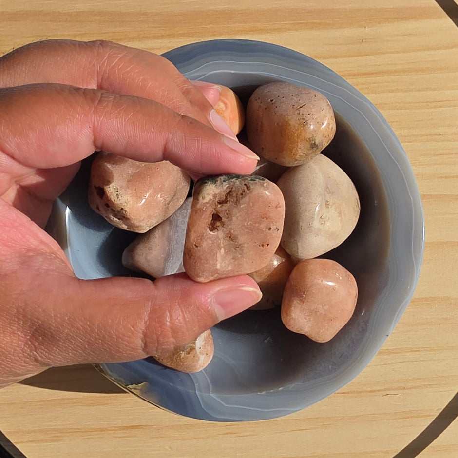 (Large) Pink Amethyst Tumble - One Individual Tumble