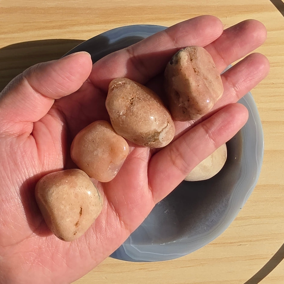 (Large) Pink Amethyst Tumble - One Individual Tumble