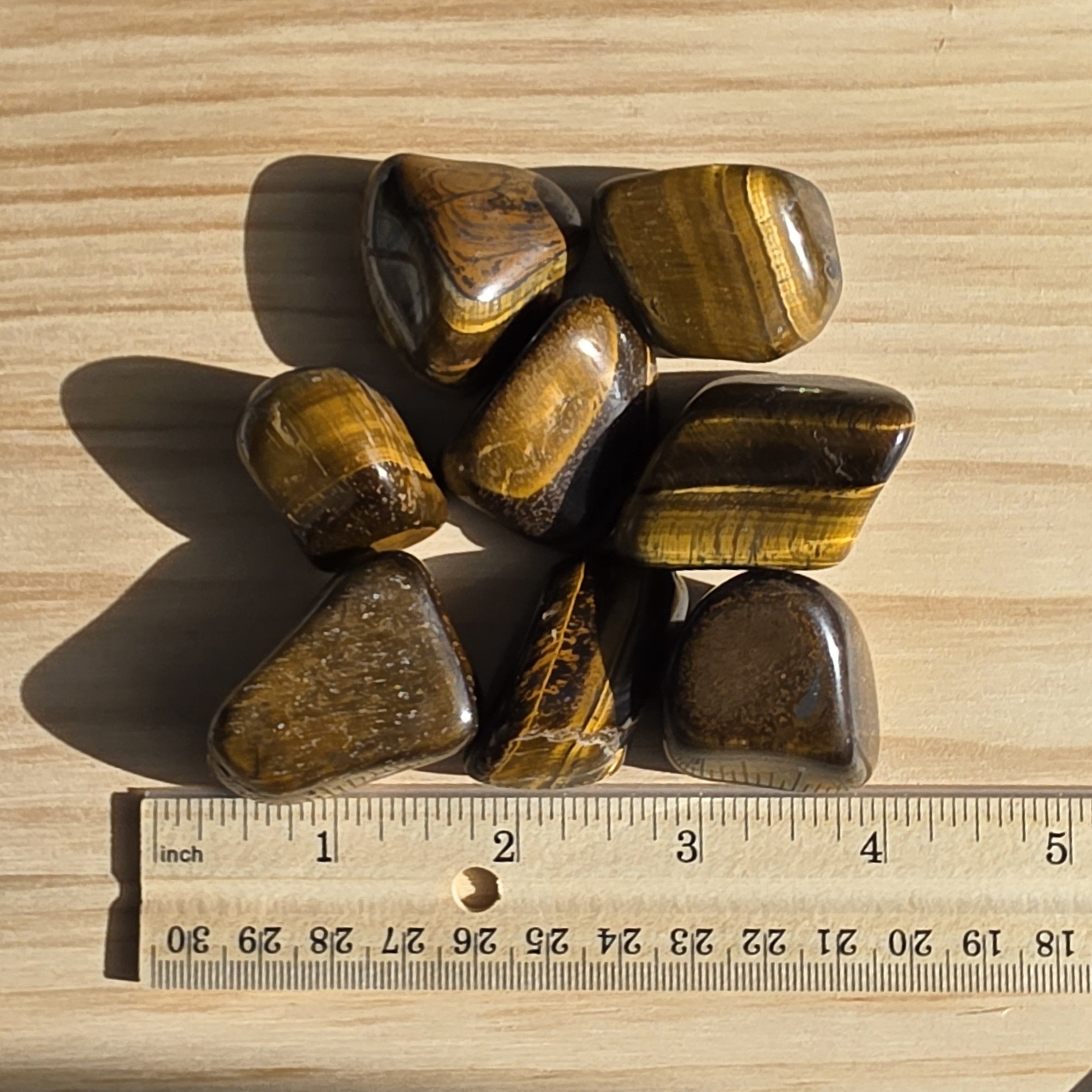 Tiger's Eye Tumble | One Individual Tumble