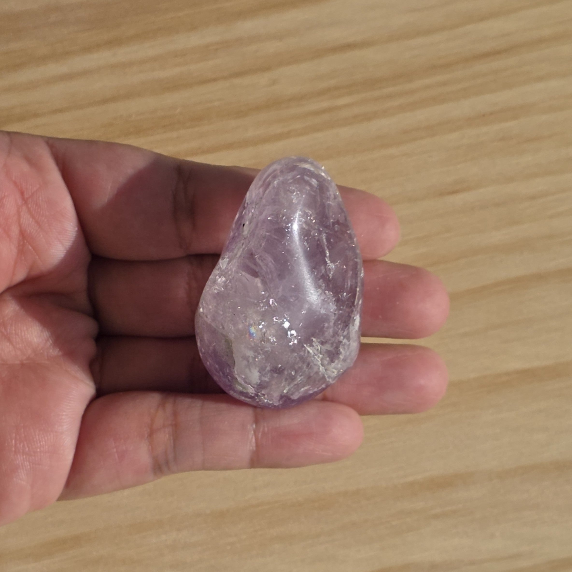 Large Dazzling Amethyst Tumble | One Individual Tumble