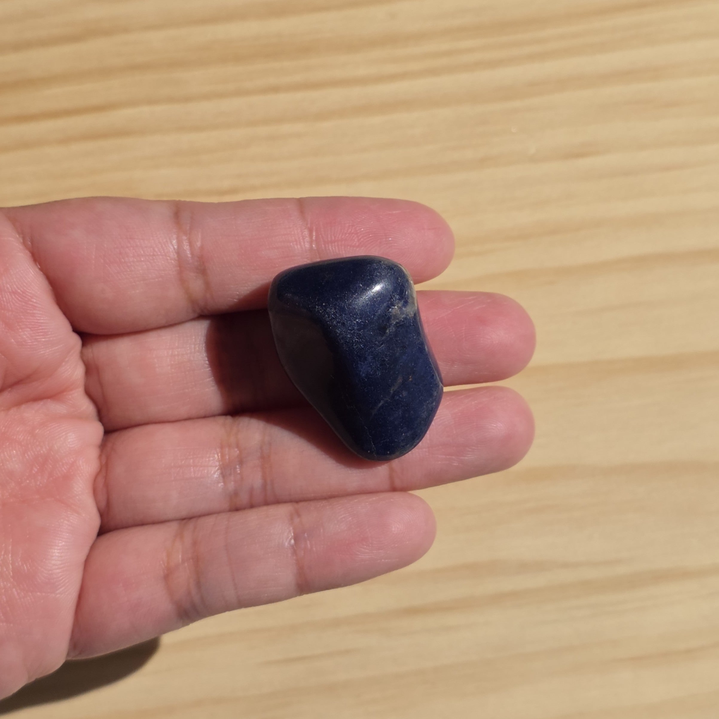 Dreamy Sodalite Tumbles | One Individual Tumble