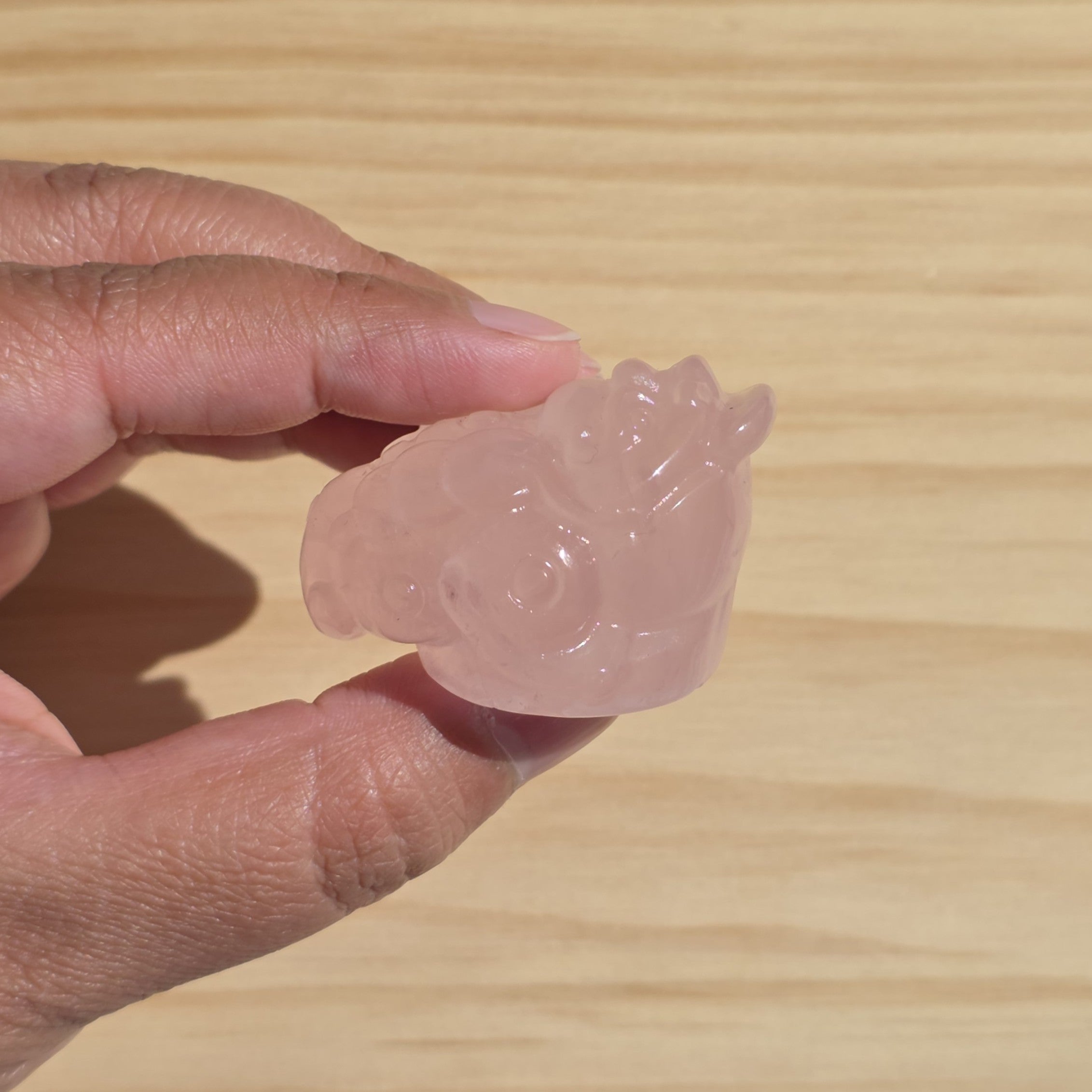 Rose Quartz Money Toad | One Intuitively Chosen Money Toad
