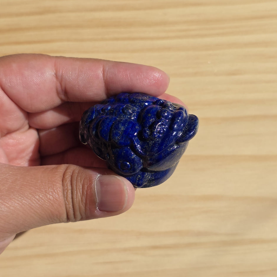 Lapiz Lazuli Money Toad | One Intuitively Chosen Money Toad