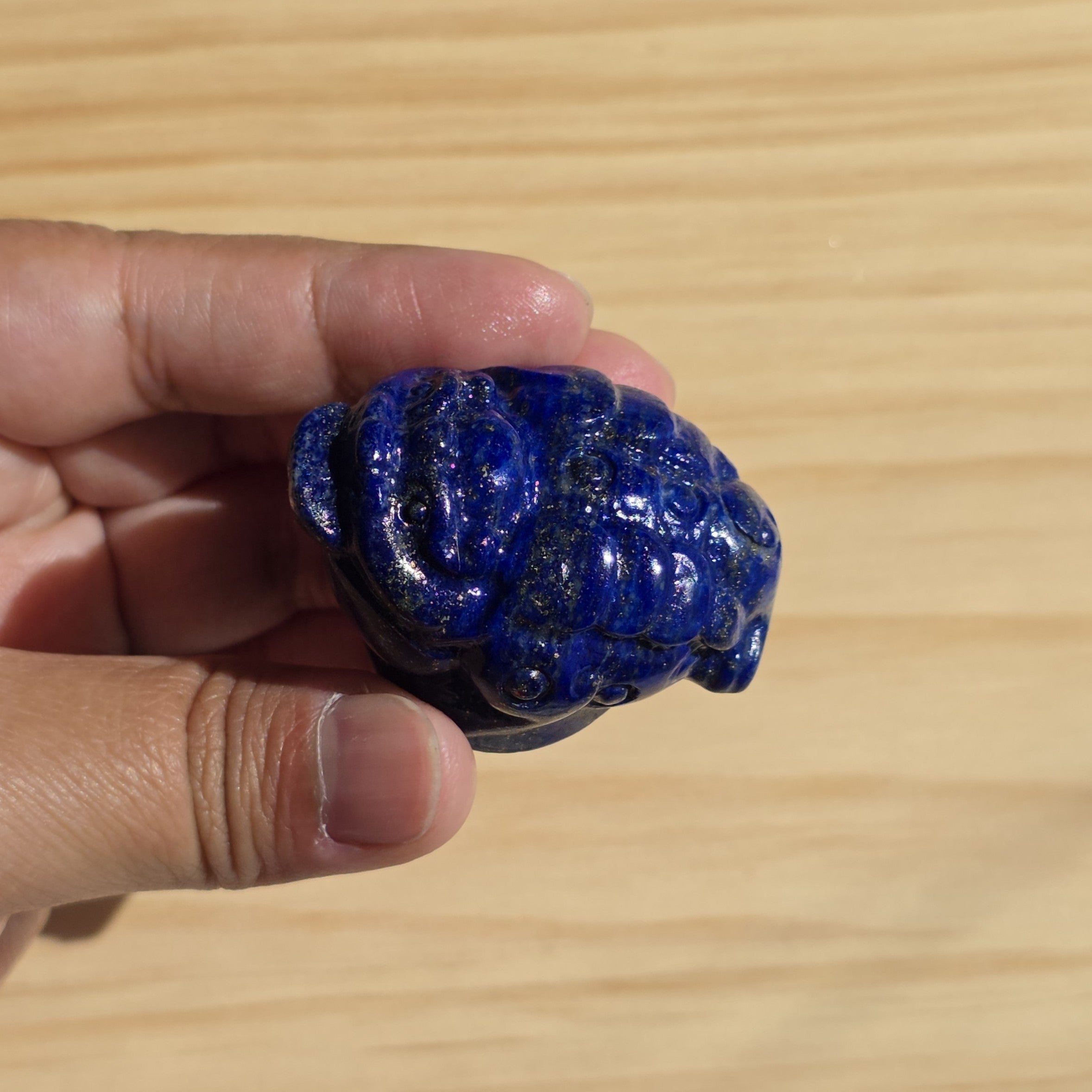 Lapiz Lazuli Money Toad | One Intuitively Chosen Money Toad