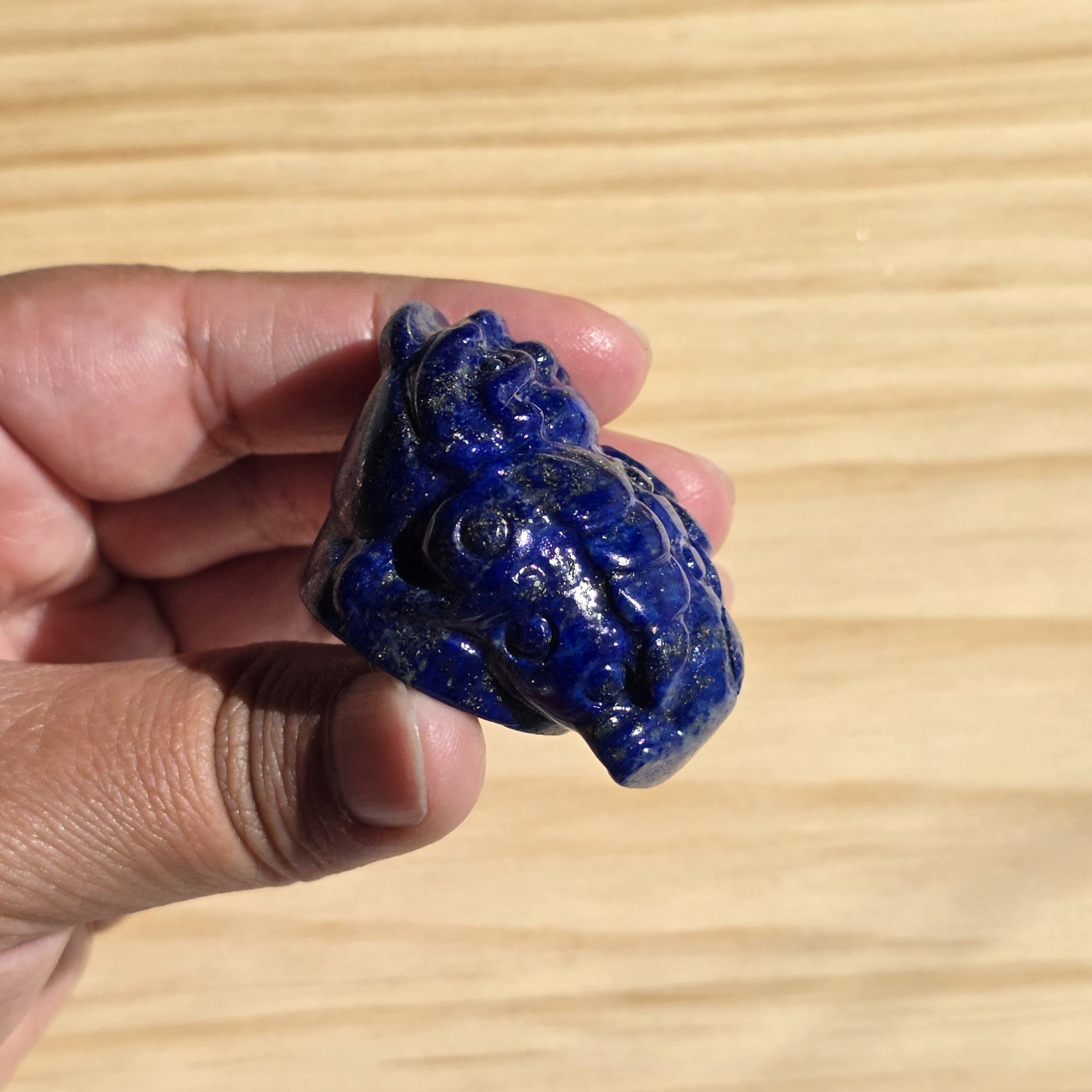 Lapiz Lazuli Money Toad | One Intuitively Chosen Money Toad