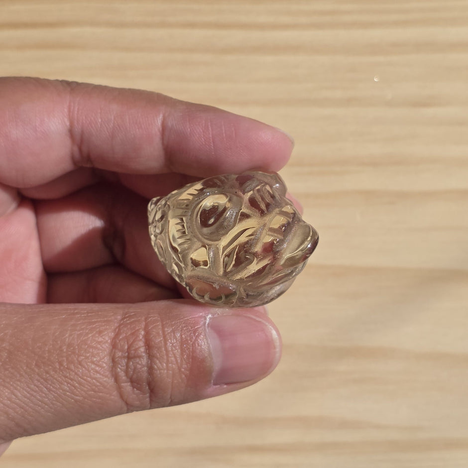 Citrine Money Toad | One Intuitively Chosen Money Toad