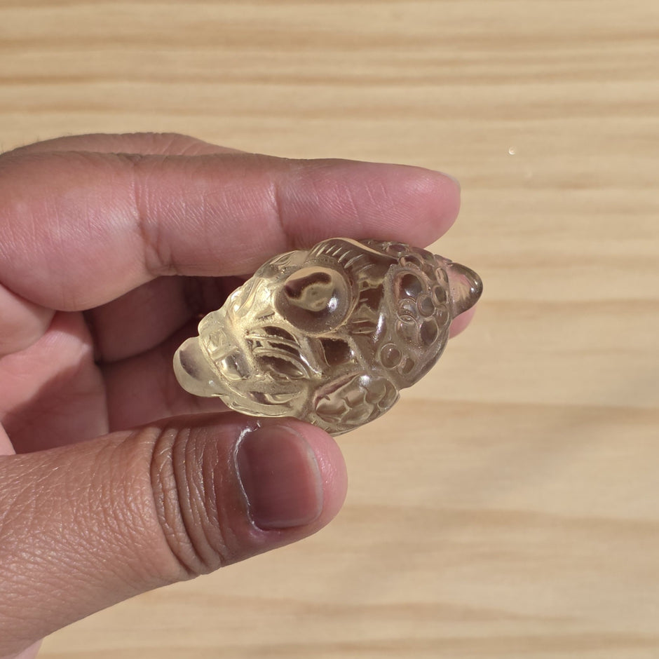 Citrine Money Toad | One Intuitively Chosen Money Toad