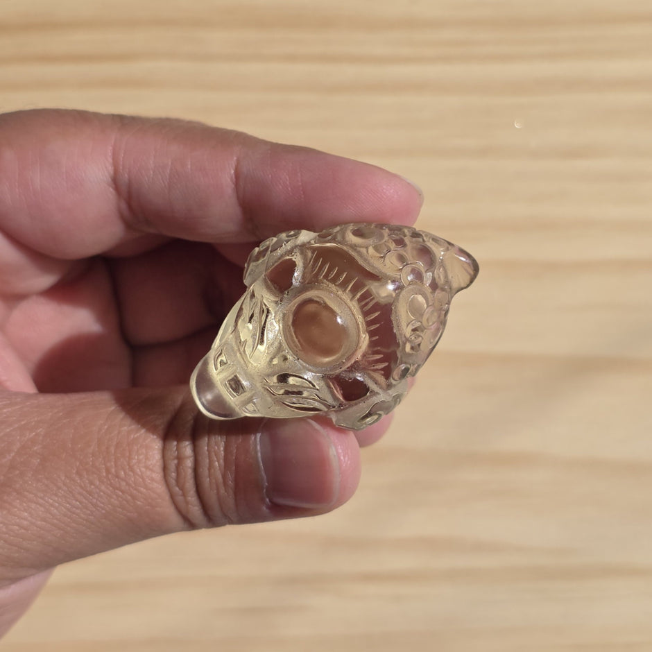 Citrine Money Toad | One Intuitively Chosen Money Toad