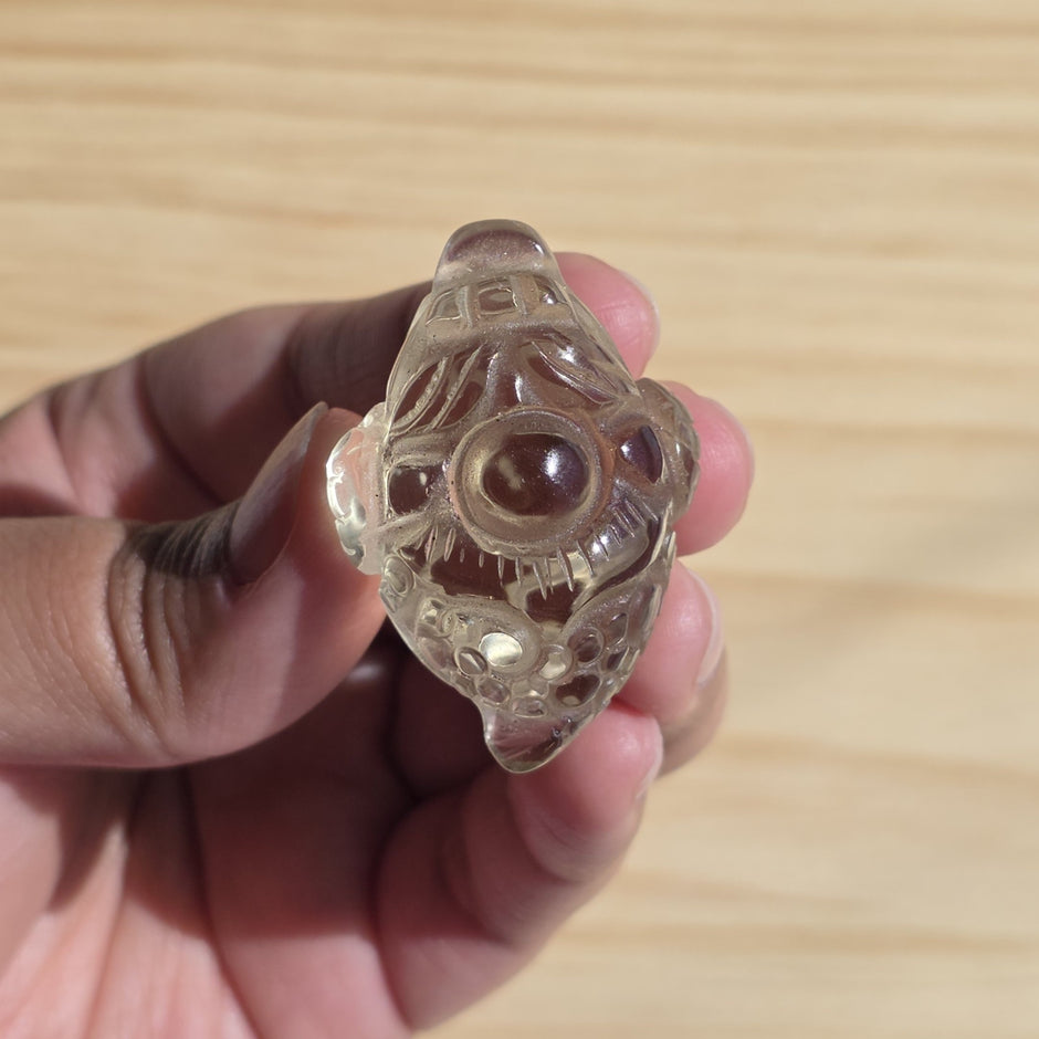 Citrine Money Toad | One Intuitively Chosen Money Toad