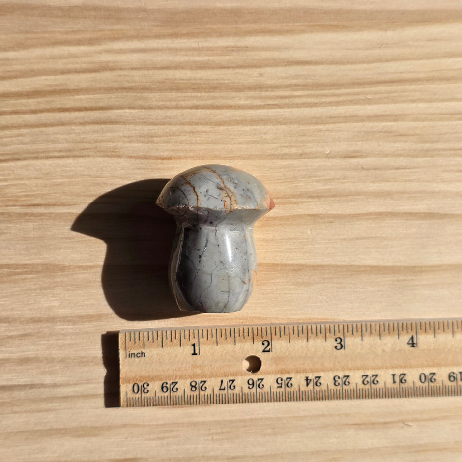 Polychrome Jasper Mushroom | Option A