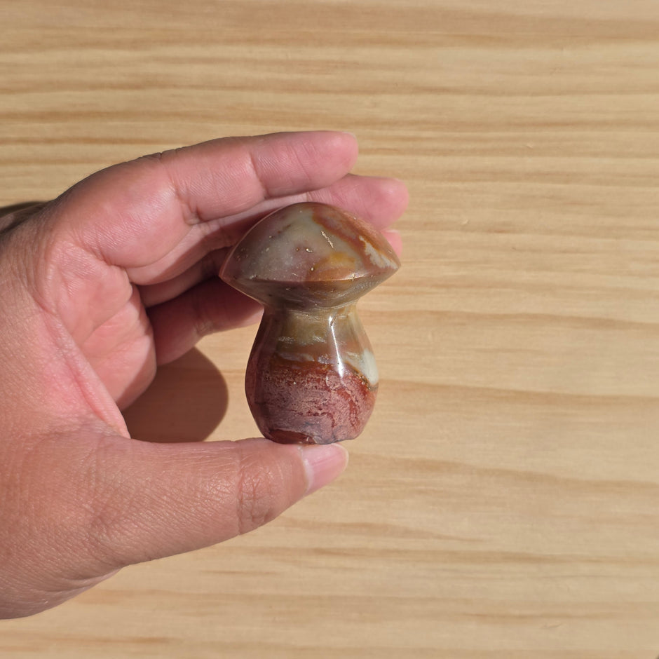 Polychrome Jasper Mushroom | Option B
