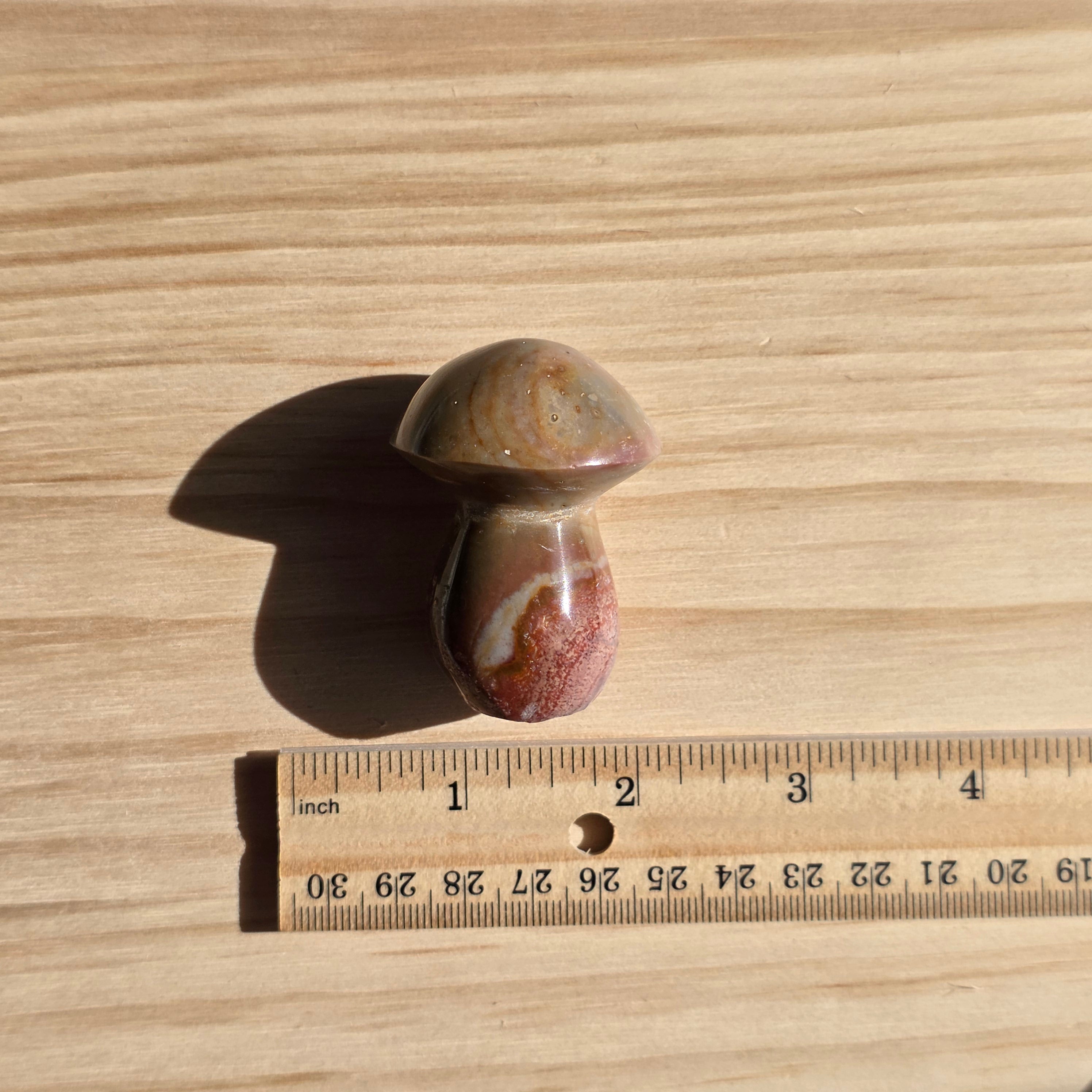 Polychrome Jasper Mushroom | Option B