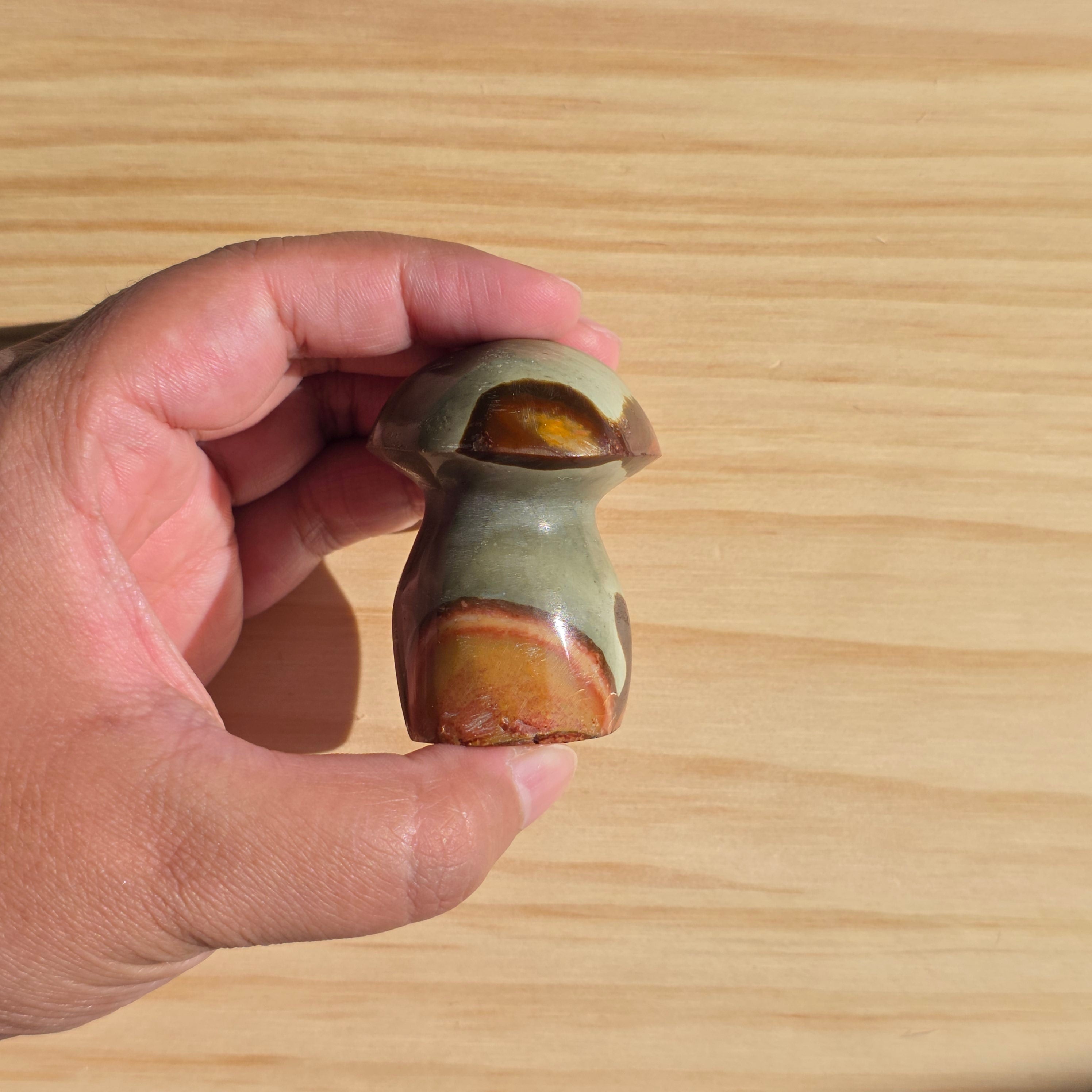 Polychrome Jasper Mushroom | Option C