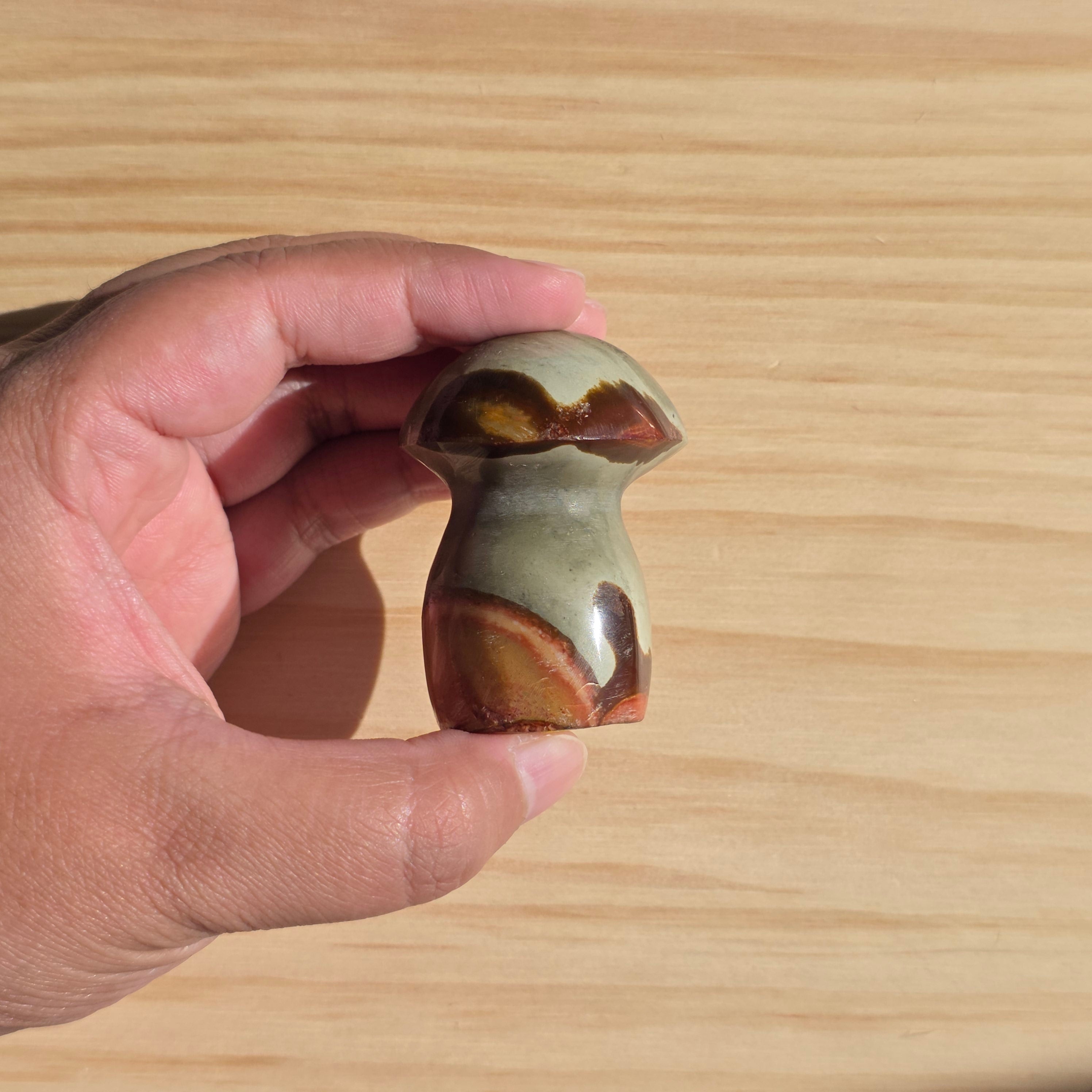 Polychrome Jasper Mushroom | Option C