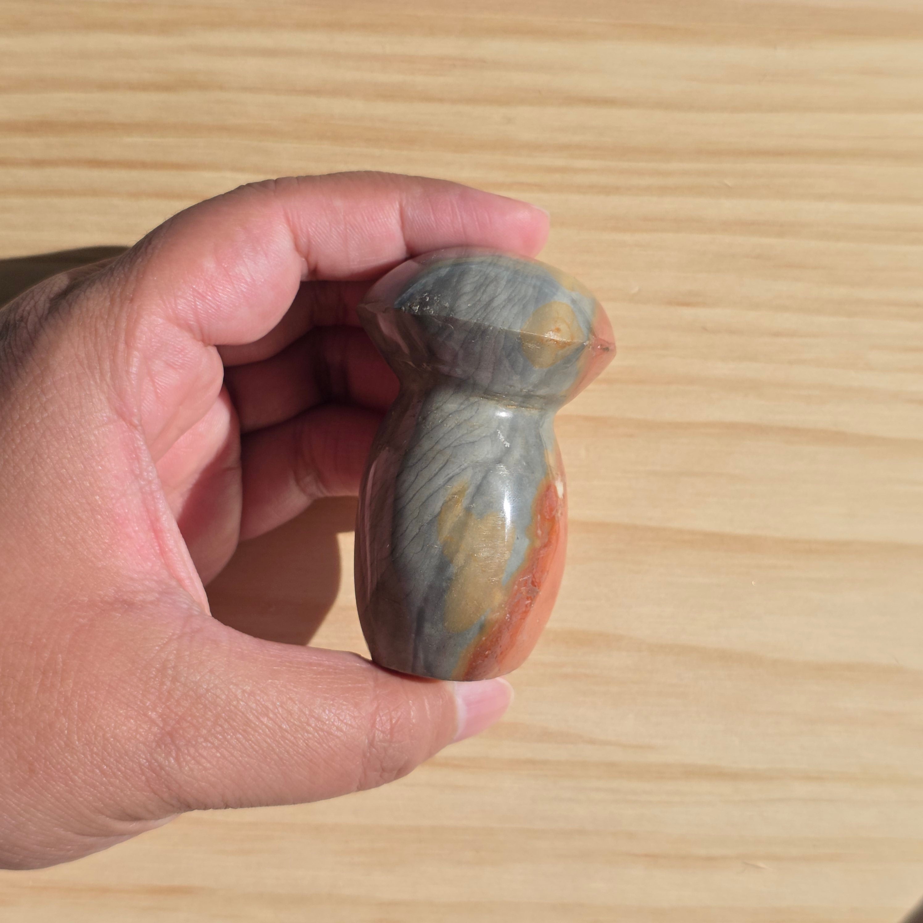 Polychrome Jasper Mushroom | Option D