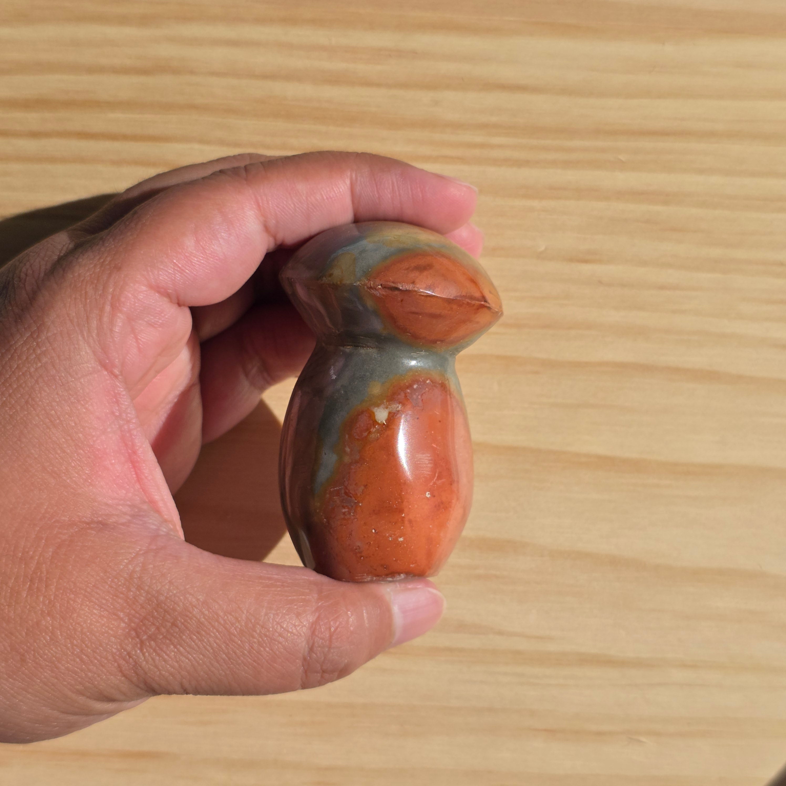 Polychrome Jasper Mushroom | Option D