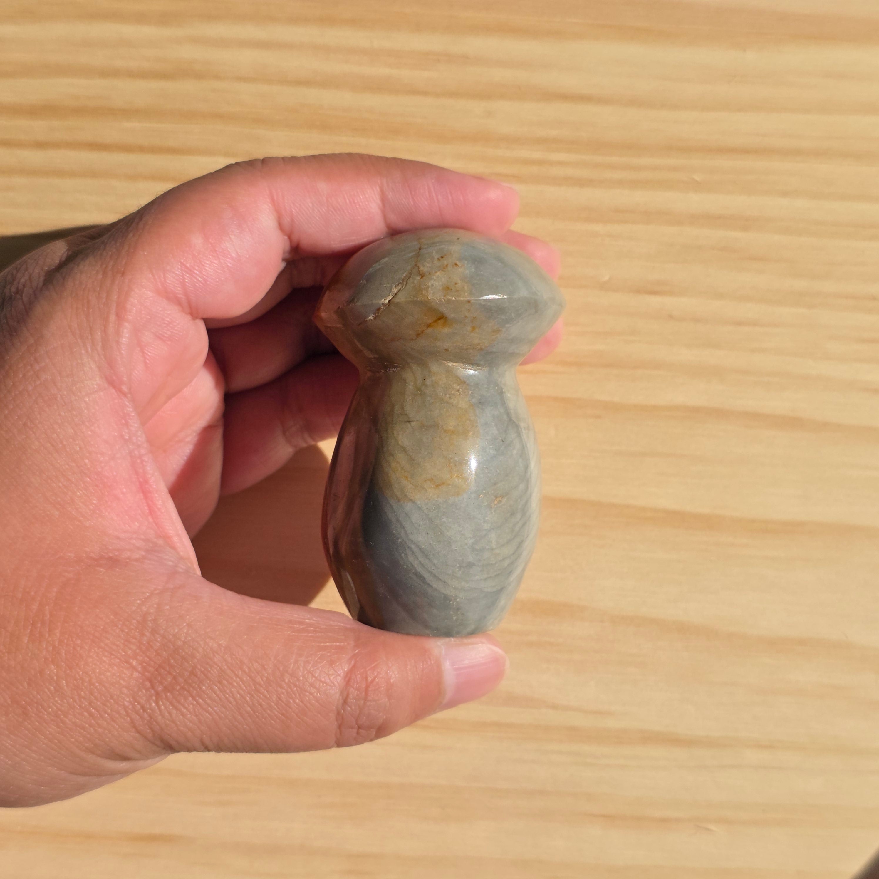 Polychrome Jasper Mushroom | Option D