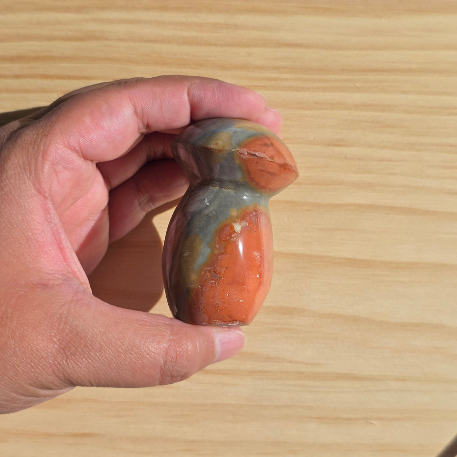 Polychrome Jasper Mushroom | Option D