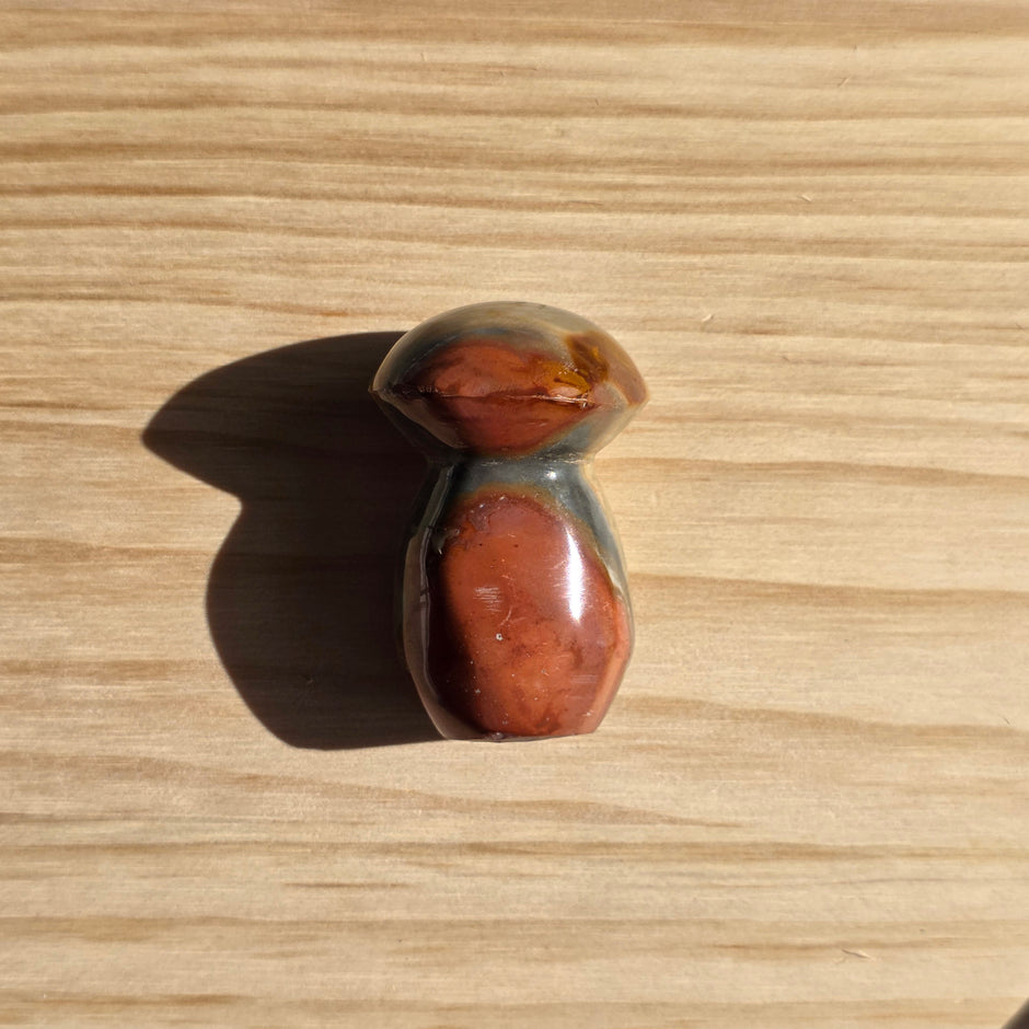 Polychrome Jasper Mushroom | Option D