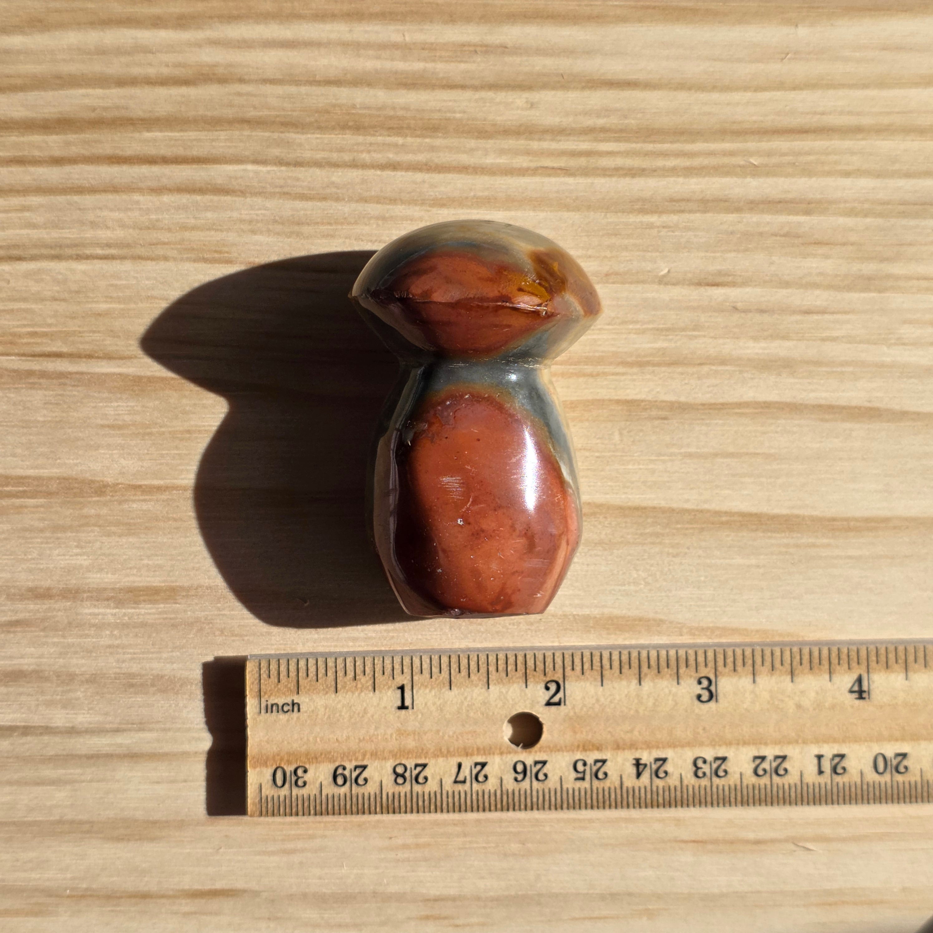 Polychrome Jasper Mushroom | Option D