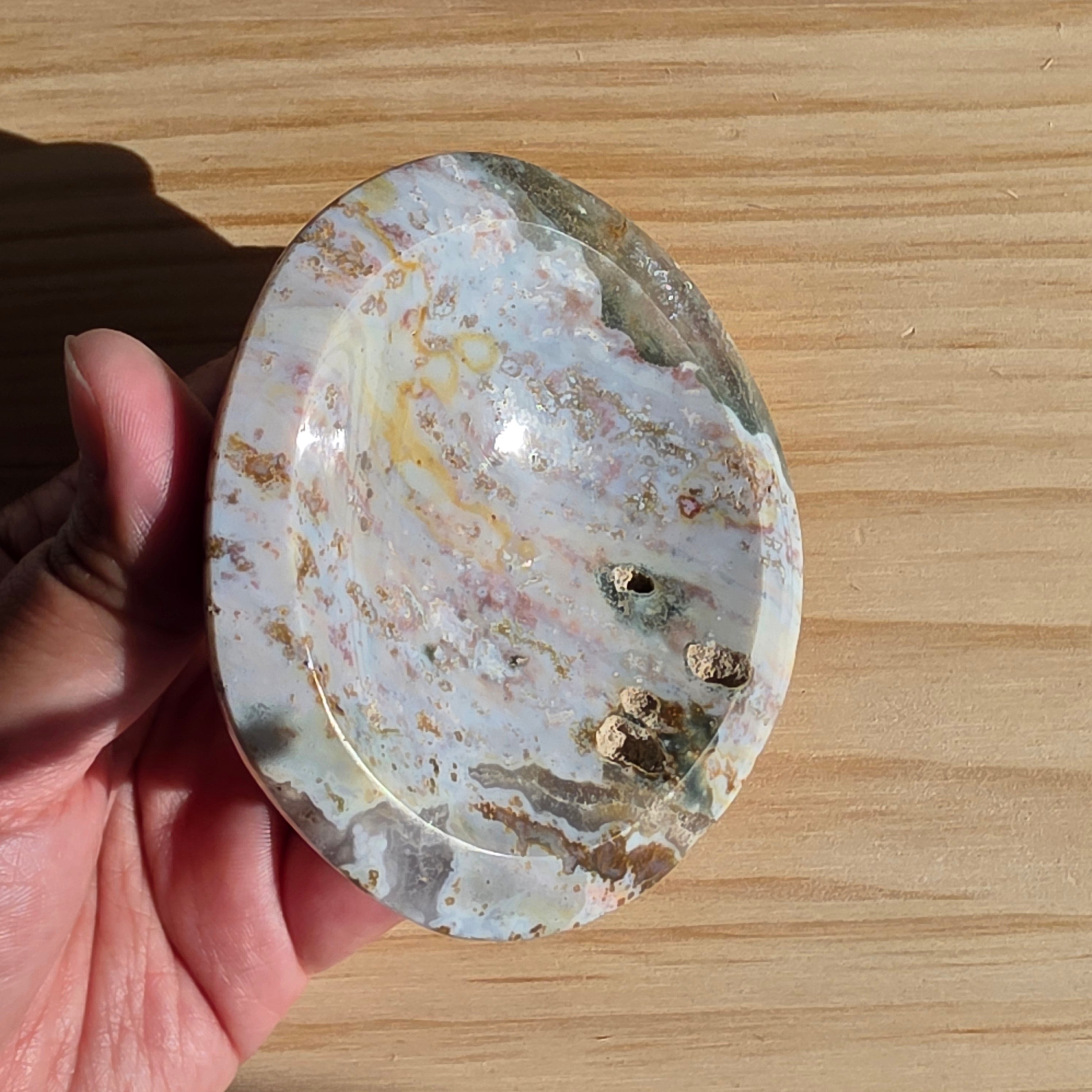 Polychrome Jasper Bowl | Option F