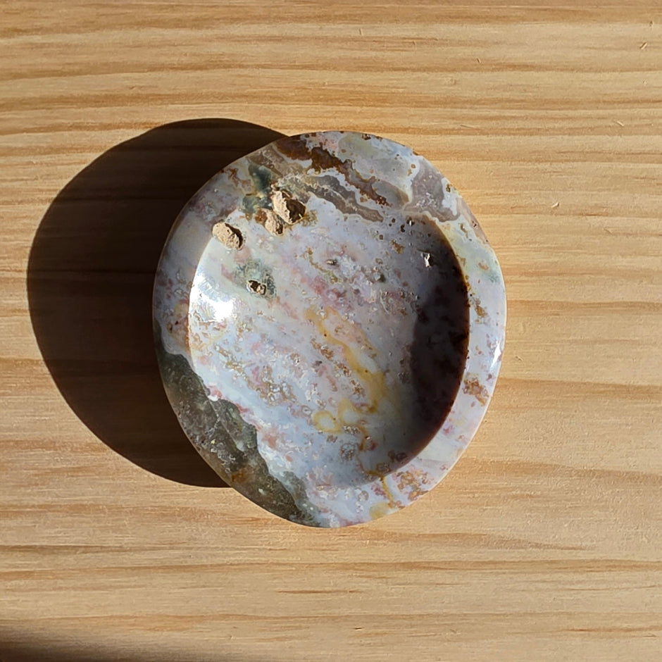 Polychrome Jasper Bowl | Option F