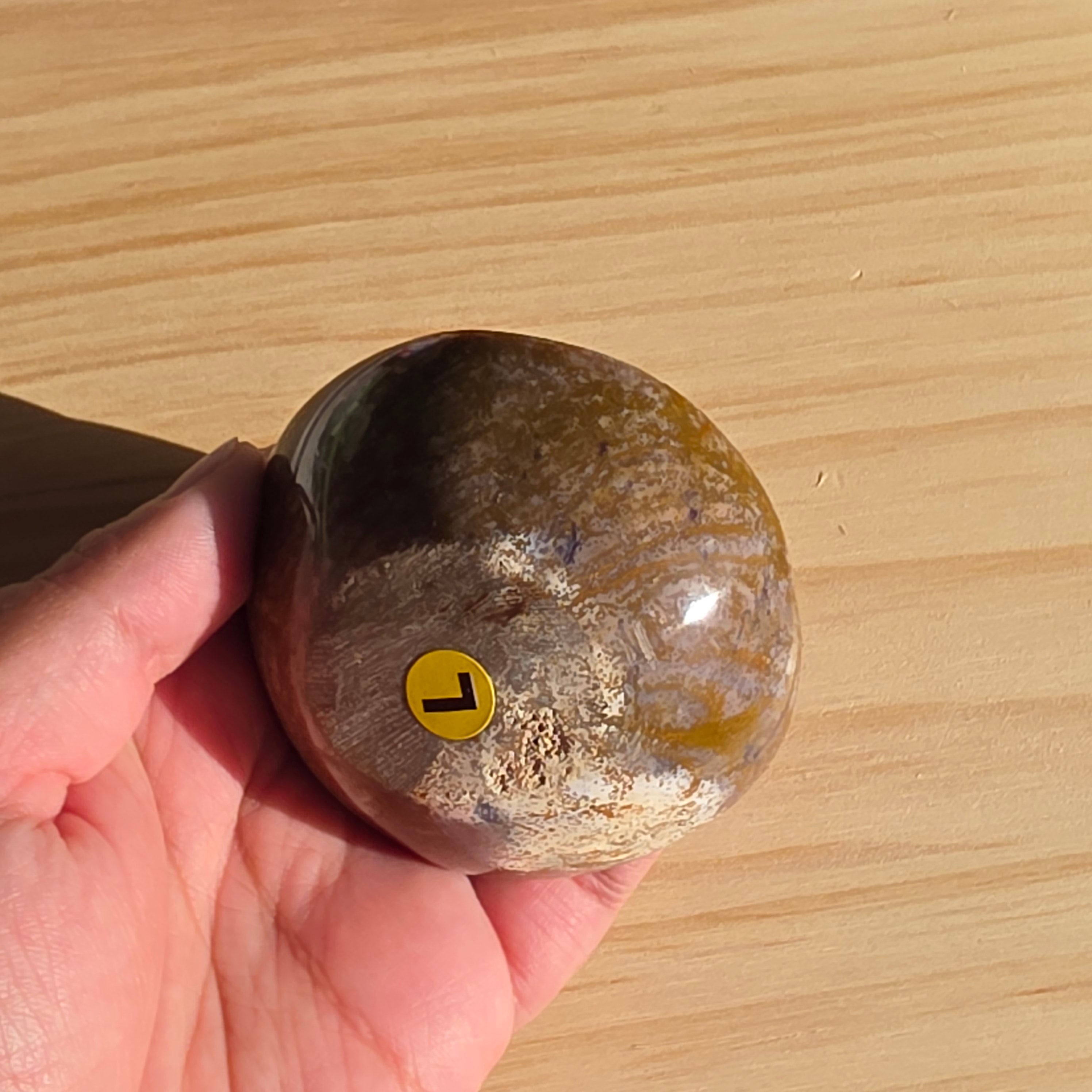 Polychrome Jasper Bowl | Option L