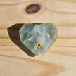 Seafoam Fluorite Heart | Option A