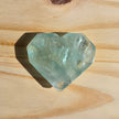 Seafoam Fluorite Heart | Option B