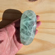 Seafoam Fluorite Palm Stone | Option R