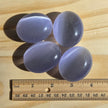 Lavender Cat's Eye Palmstone (Synthetic) | One Individual Palmstone