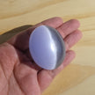 Lavender Cat's Eye Palmstone (Synthetic) | One Individual Palmstone