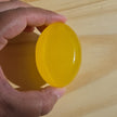 Lemon Drop Cat's Eye Palmstone (Synthetic) | One Individual Palmstone