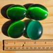 Rainforest Cat’s Eye Palmstone (Synthetic) | One Individual Palmstone