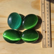 Rainforest Cat’s Eye Palmstone (Synthetic) | One Individual Palmstone