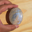 Grey Moonstone Palmstone with Blue Flash | Option A