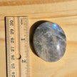 Grey Moonstone Palmstone with Blue Flash | Option D